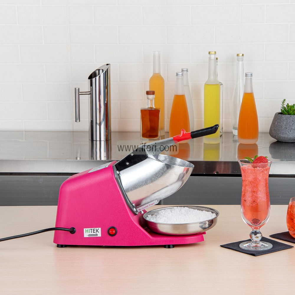 Shaved Ice Machine, Snow Cone Machine, Ice Shaver Machine, Electric Ice Crusher UNQ0476
