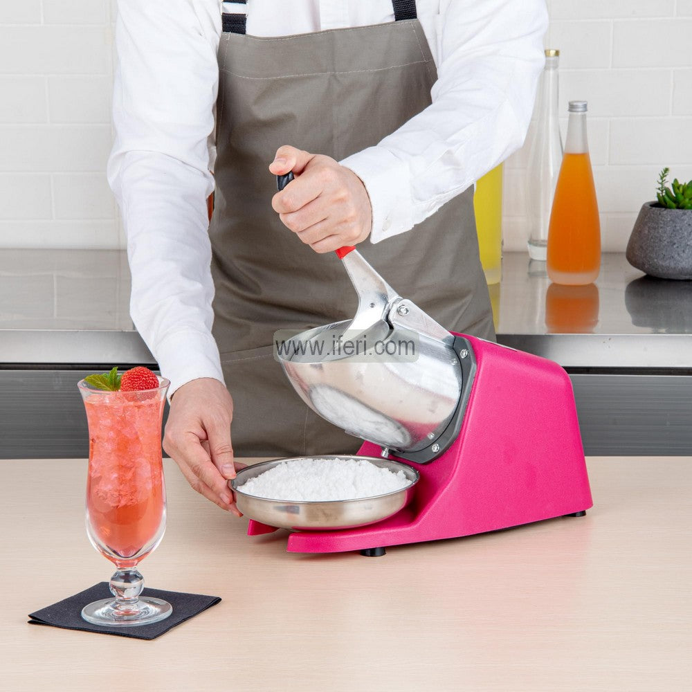 Shaved Ice Machine, Snow Cone Machine, Ice Shaver Machine, Electric Ice Crusher UNQ0476