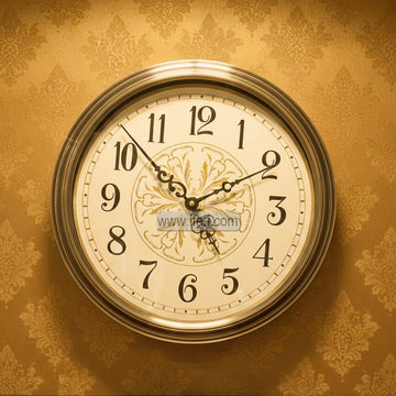 Wall Mounted Exclusive Home Classic Clock HR2476