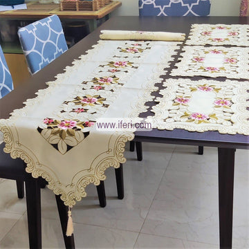 7pcs Exclusive Table Runner & Placemats Set RJ42519