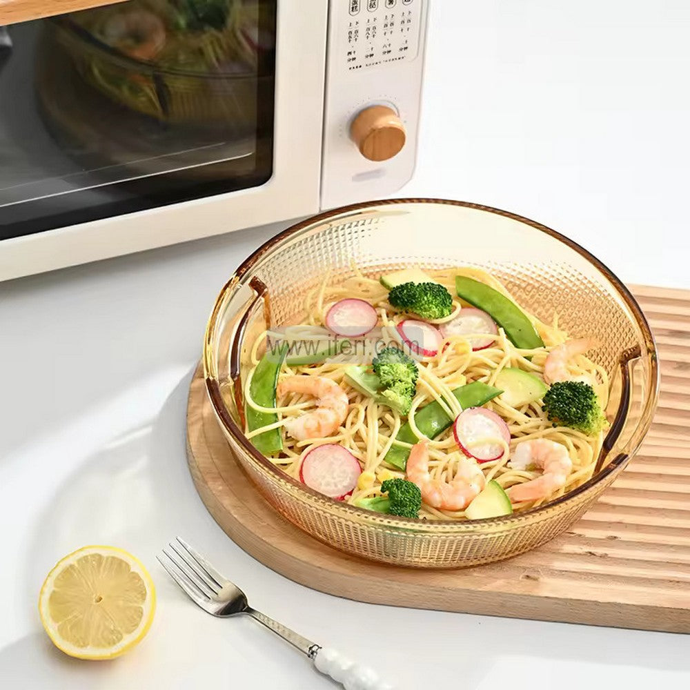 9.5 Inch Oven Proof Tempered Glass Casserole Dish FT1484