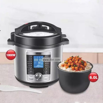 6 Liter DSP 1000W Electric Pressure Cooker KB5008