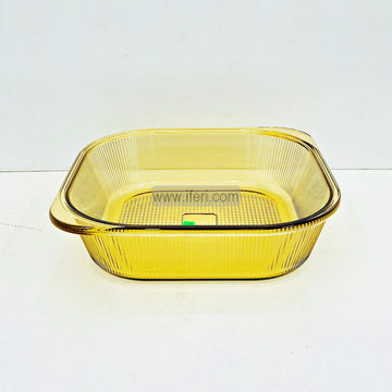 9.8 Inch Oven Proof Tempered Glass Casserole Dish FT1485