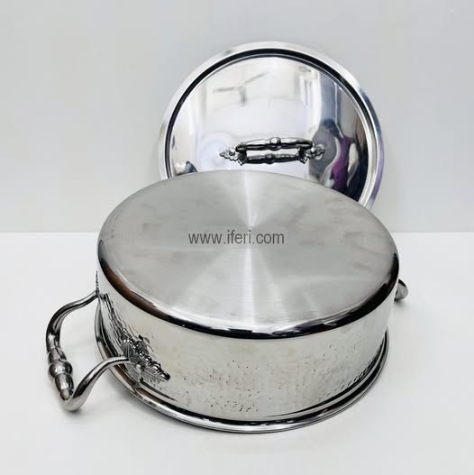 26cm  Stainless Steel Hammered Cookware with Lid SF4384