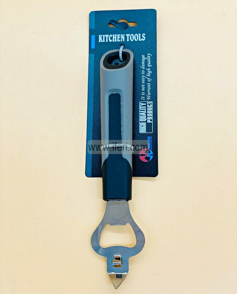 8 Inch Stainless Steel Can Opener, Bottle Opener with Piercing Tip UNQ0492