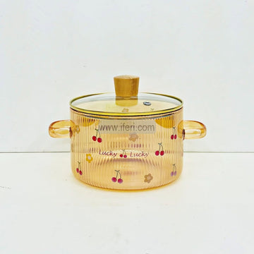 6.2 Inch Heat Resistant Borosilicate Glass Cooking Pot FT1492