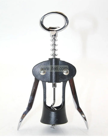 6 Inch Stainless Steel Can Opener, Bottle Opener with Corkscrew for Cork Opening UNQ0494