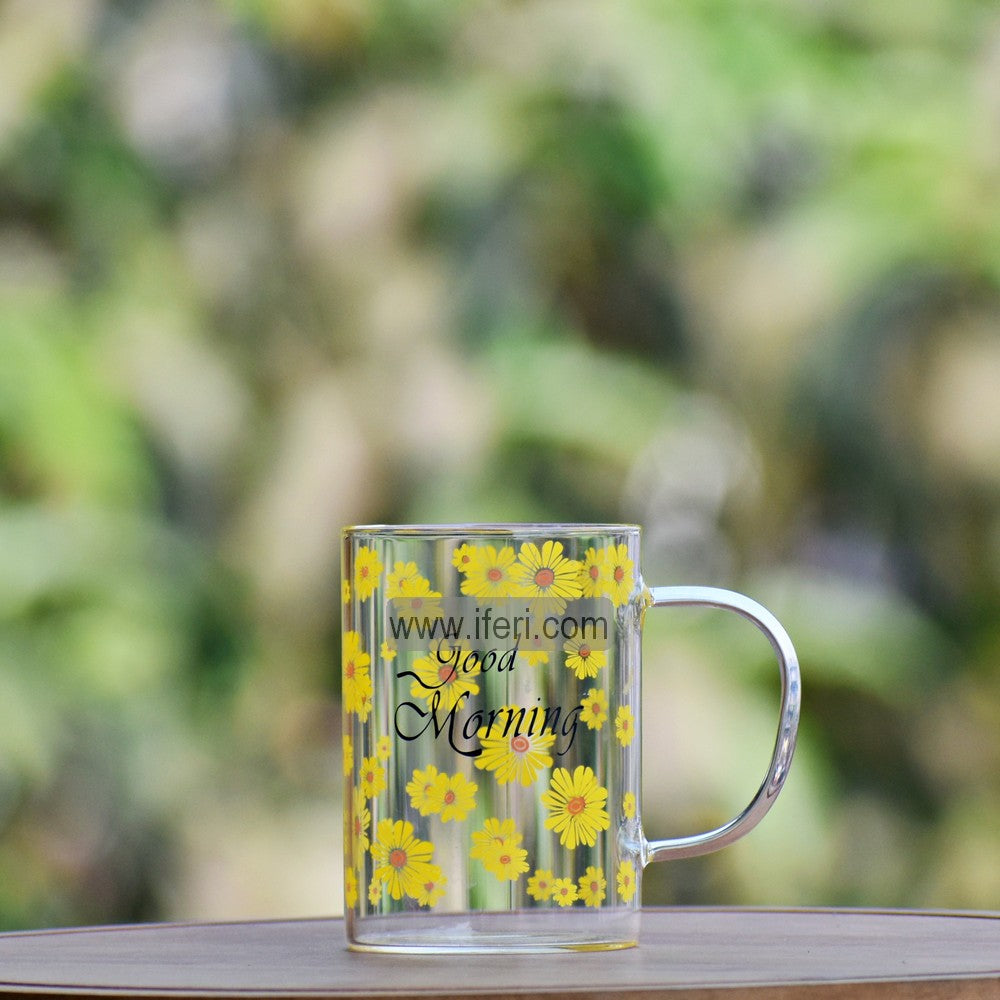 6 Pcs Borosilicate Glass Coffee Mug Set TB1495