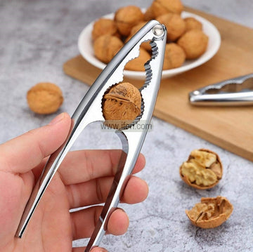 6.5 Inch Stainless Steel Multifunctional Nutcracker for Walnut, Hazelnut, Almonds, Pecan UNQ0495