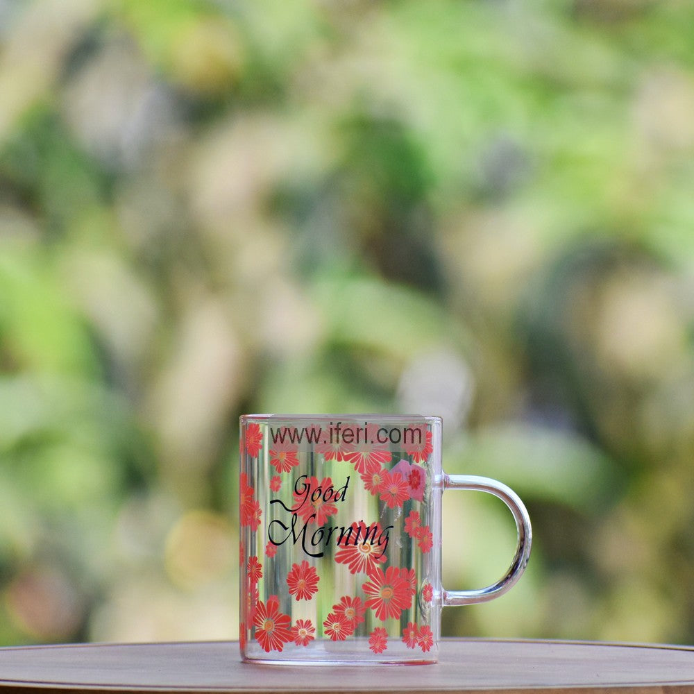 6 Pcs Borosilicate Glass Coffee Mug Set TB1496