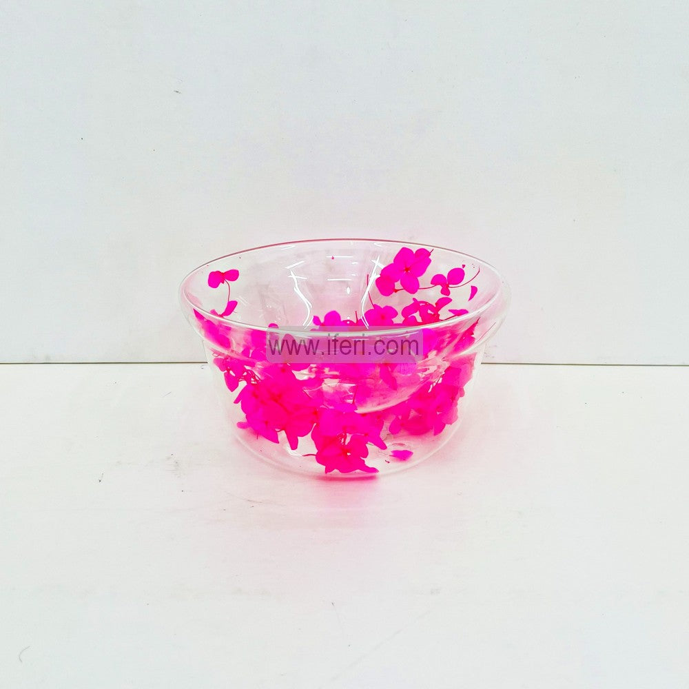 5.5 Inch Double Wall Glass Bowl FT1496