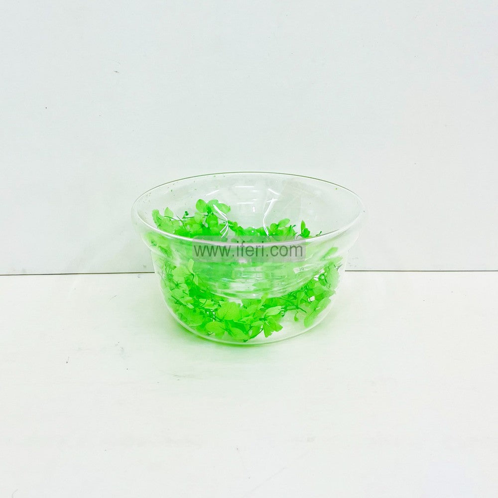 5.5 Inch Double Wall Glass Bowl FT1498