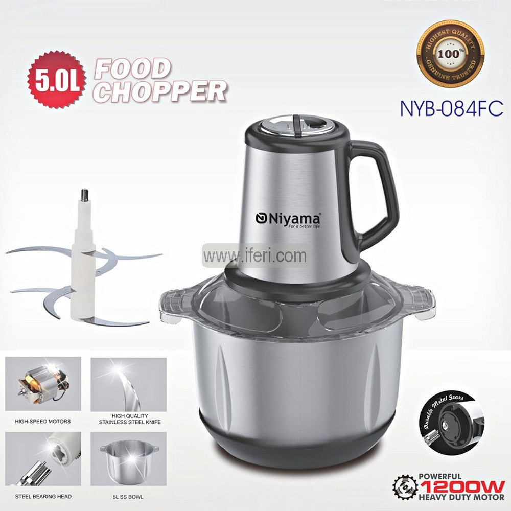 Niyama 5 Liter Multifunctional Food Chopper NYB-084FC