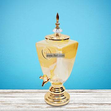 18.5 Inch Golden Glass Juice Dispenser FT0101