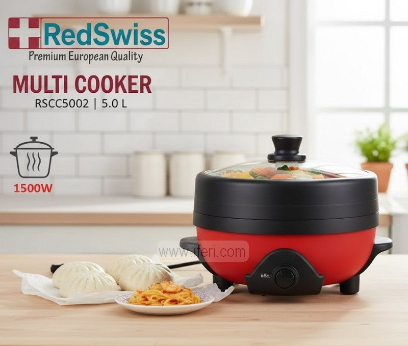 RedSwiss 5L Multi Cooker RSCC5002