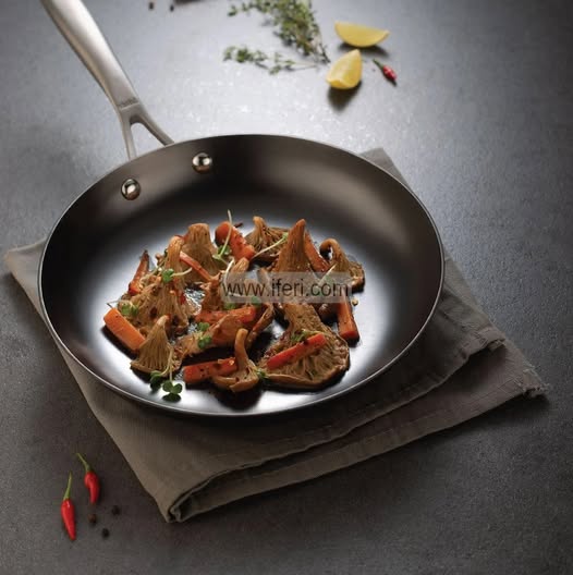 20cm Stahl Blacksmith Plus Premium Quality Light Weight Cast Iron Fry Pan, Nitrided fry Pan ALM6501