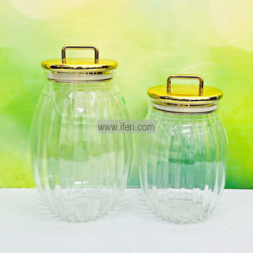 2 Pcs Airtight Acrylic Cookie Jar / Spice Jar RY2502