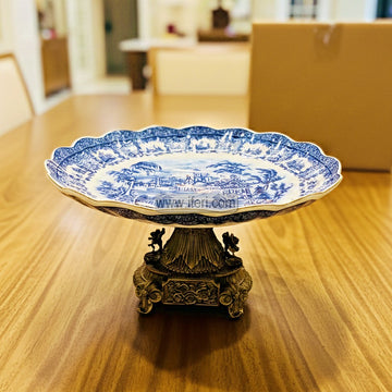 13 Inch Exclusive Ceramic Cake Stand RY3504