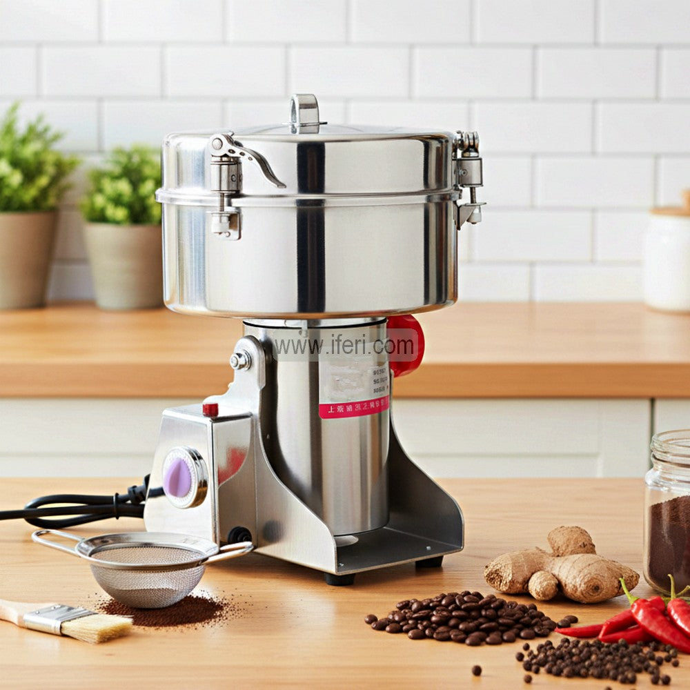 1500g 3500 Watt Stainless Steel Commercial Power Grinder, Mill, Herb, Spice Grinder UNQ0505