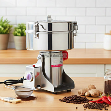 1500g 3500 Watt Stainless Steel Commercial Power Grinder, Mill, Herb, Spice Grinder UNQ0505