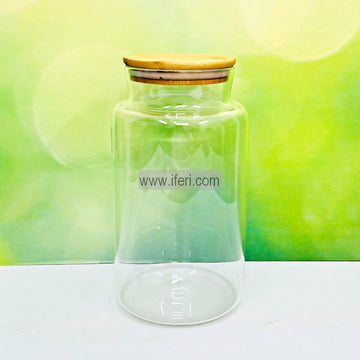 9.5 Inch Airtight Glass Cookie Jar / Spice Jar RY2506