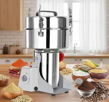 2500g 4500 Watt Stainless Steel Commercial Power Grinder, Mill, Herb, Spice Grinder UNQ0507