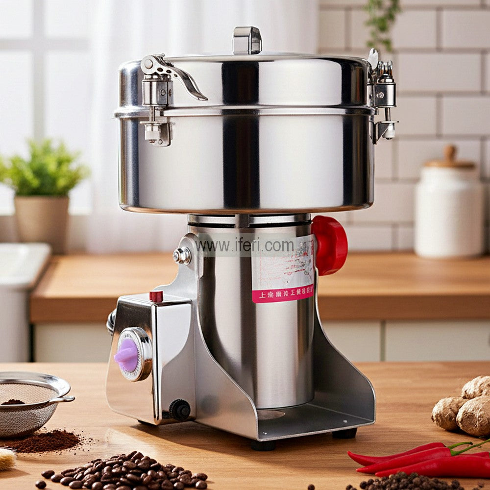 3000g 5000 Watt Stainless Steel Commercial Power Grinder, Mill, Herb, Spice Grinder UNQ0508