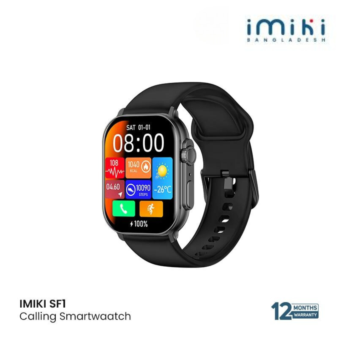 Imiki SF1 Smart Watch (Bluetooth Calling) MV015