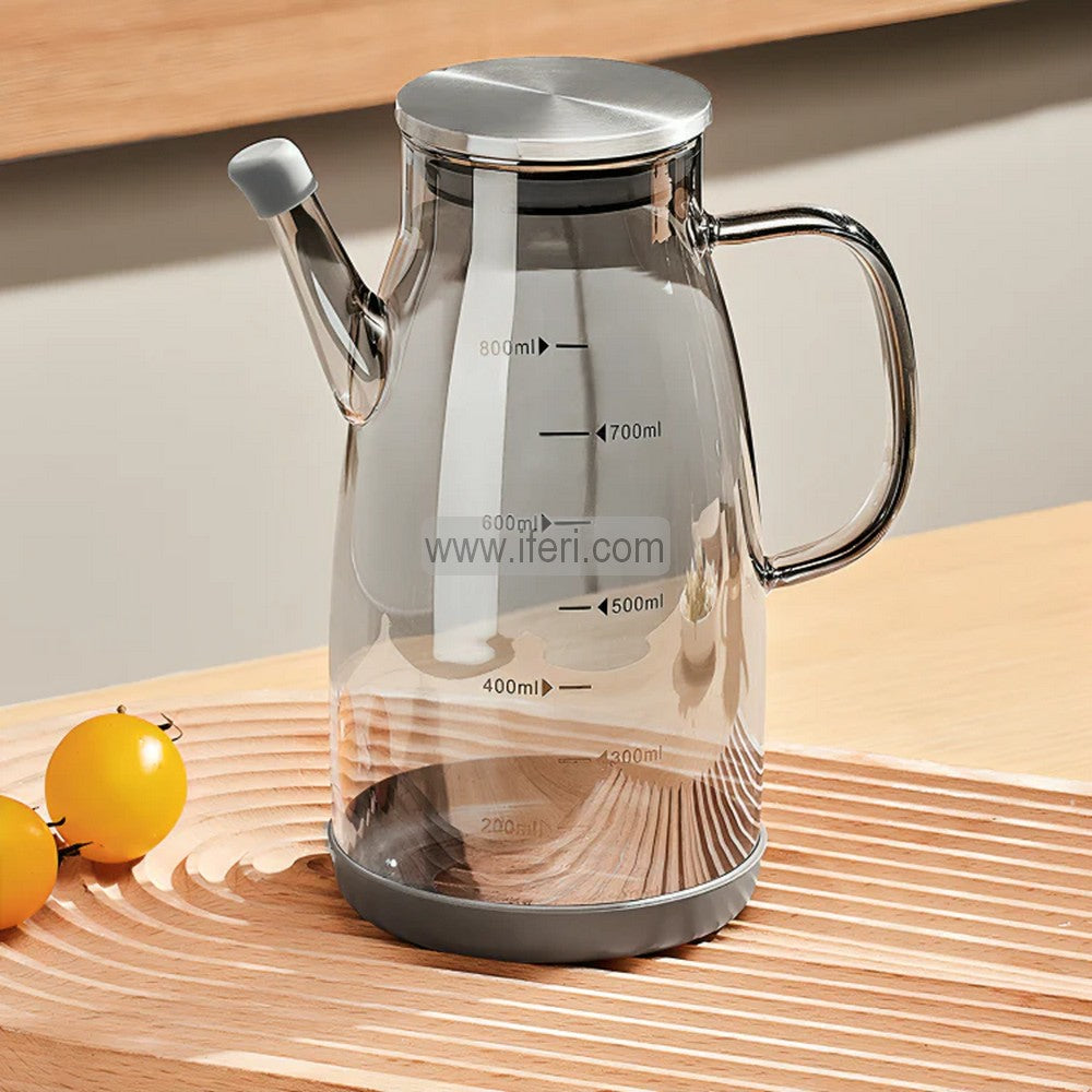 800ml Borosilicate Glass Oil Vinegar Jar / Pot TB1513