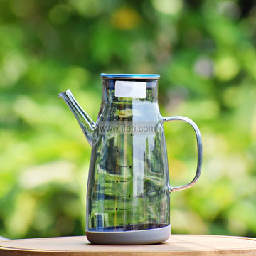 800ml Borosilicate Glass Oil Vinegar Jar / Pot TB1513