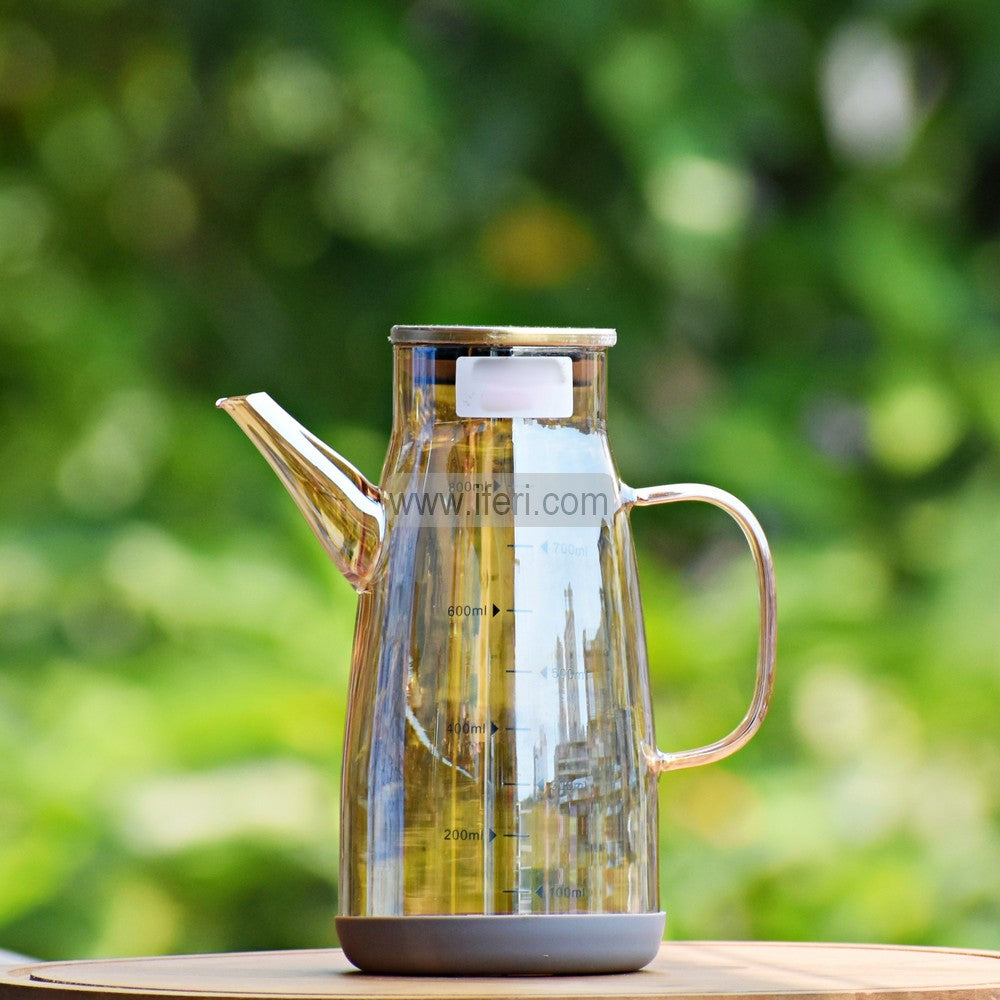 800ml Borosilicate Glass Oil Vinegar Jar / Pot TB1514