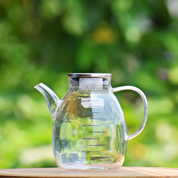 1000ml Borosilicate Glass Oil Vinegar Jar / Pot TB1515