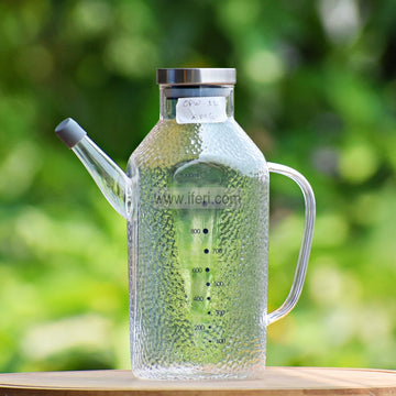 1000ml Borosilicate Glass Oil Vinegar Jar / Pot TB1516