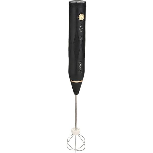 Sokany 2 in 1 Rechargeable Hand Mixer- SK-201A (Black)