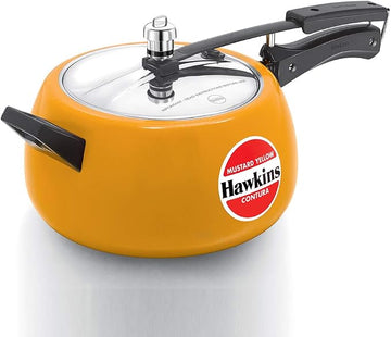 5 Litre Original Hawkins Contura Yellow Pressure Cooker CK1212