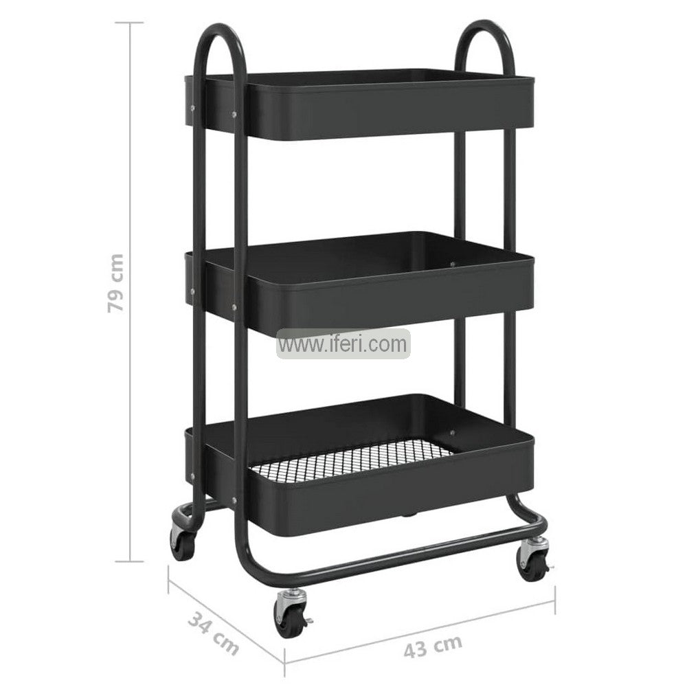 3 Tier Fruit Vegetable Storage Basket, Kitchen Rack ALM6530