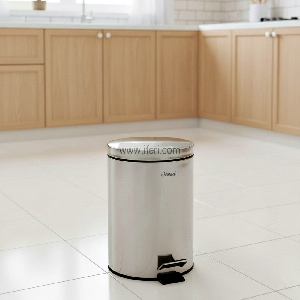 3 Liter Metal Non Hydraulic Pedal Bin, Waste Bin UNQ0524