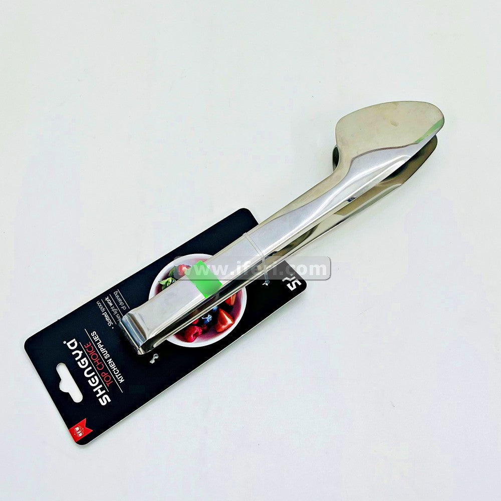 9.5 Inch Stainless Steel Serving, Cooking Tong EB21527