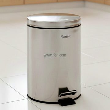 12 Liter Metal Non Hydraulic Pedal Bin, Waste Bin UNQ0527