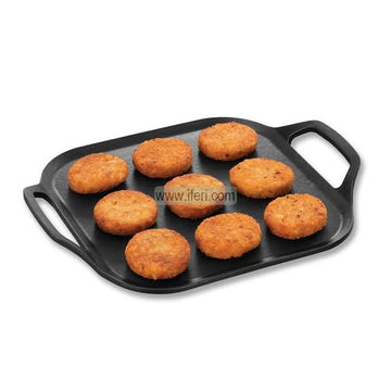 26cm Futura Cast Iron Square Tawa ALM6901