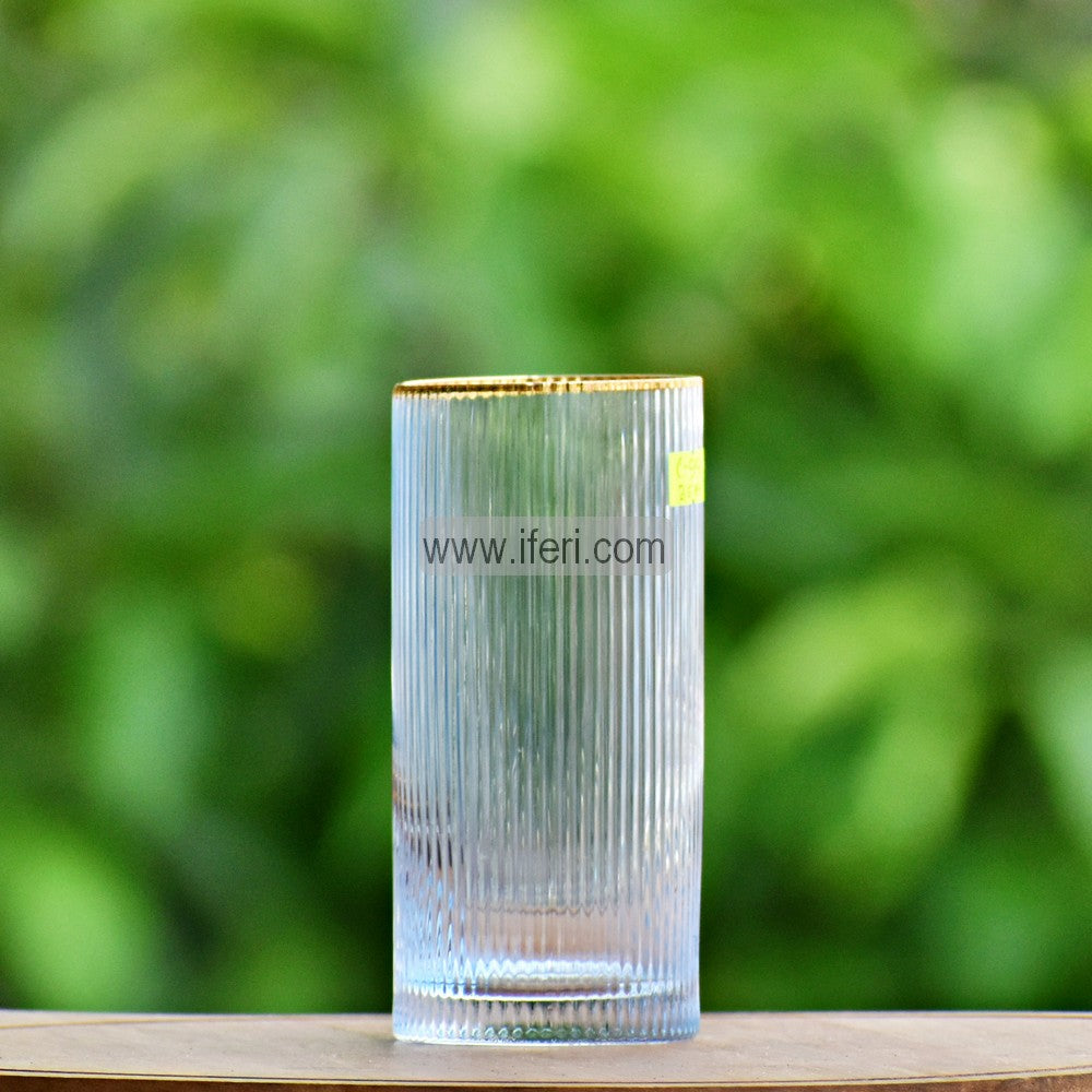 6 Pcs Golden Rim Water Juice Glass Set EB21299
