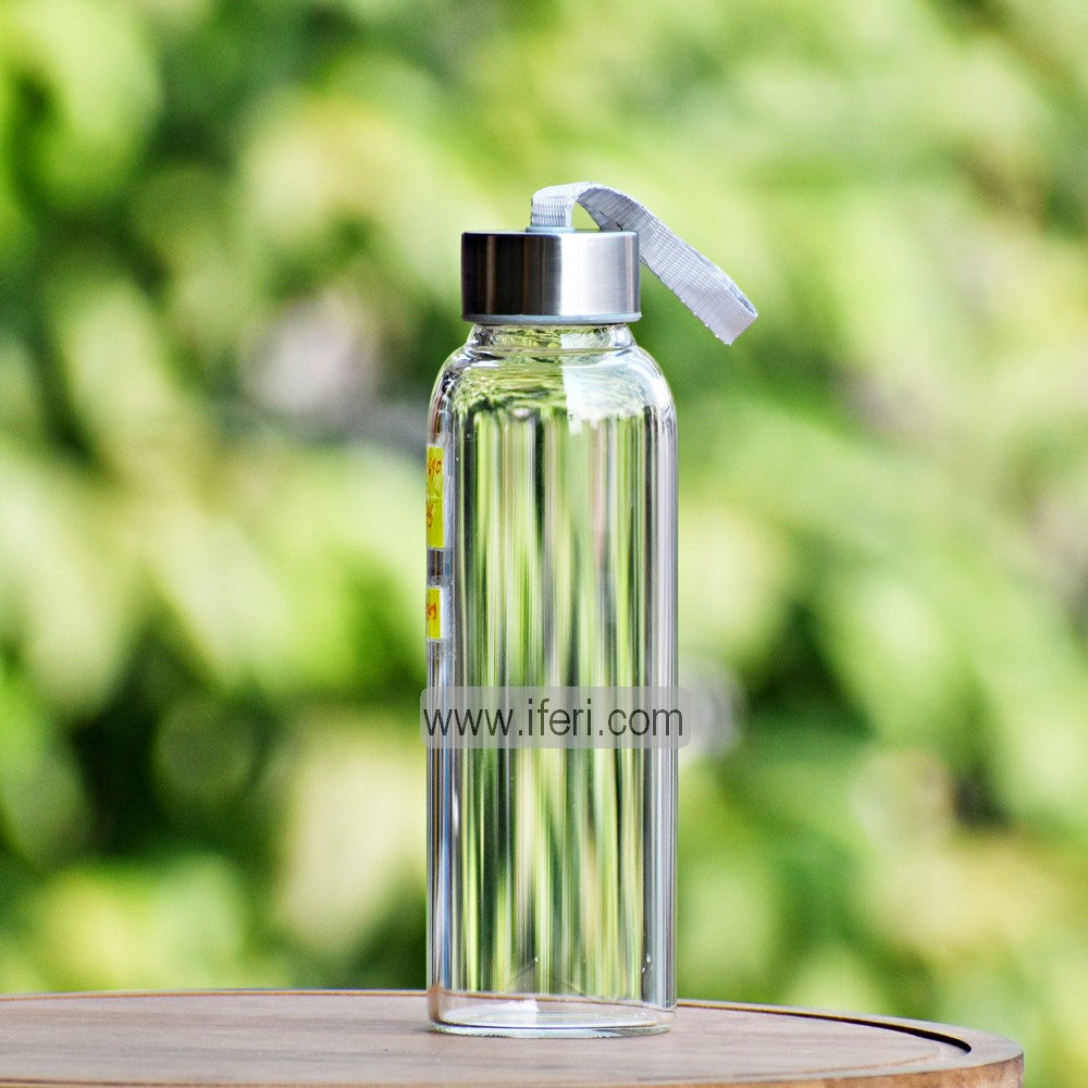 7.5 Inch Glass Water Bottle TG10416