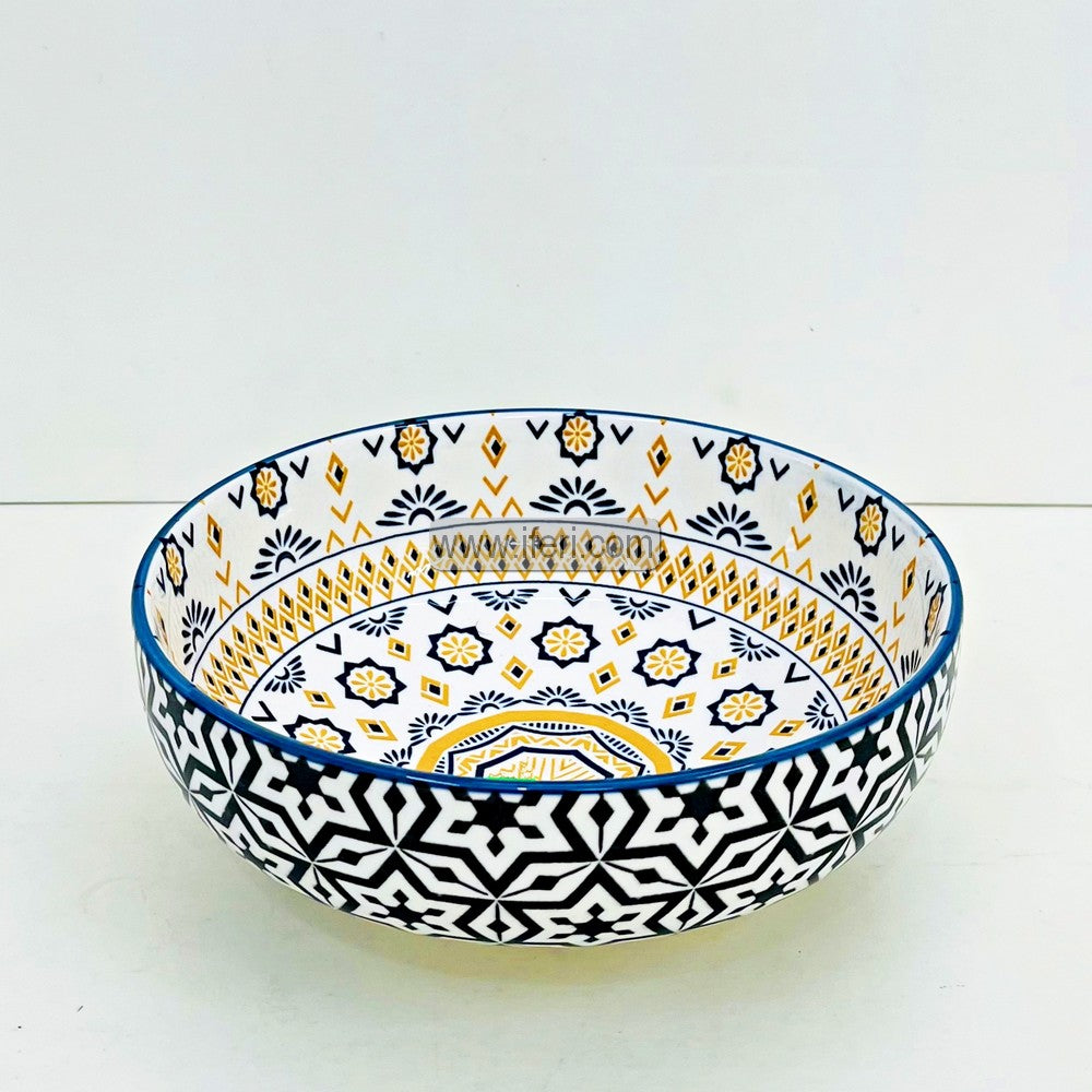 8 Inch Ceramic Serving Bowl EB21546