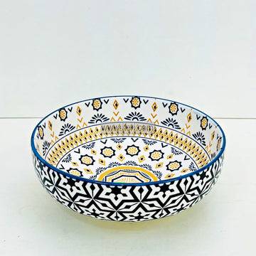 8 Inch Ceramic Serving Bowl EB21546