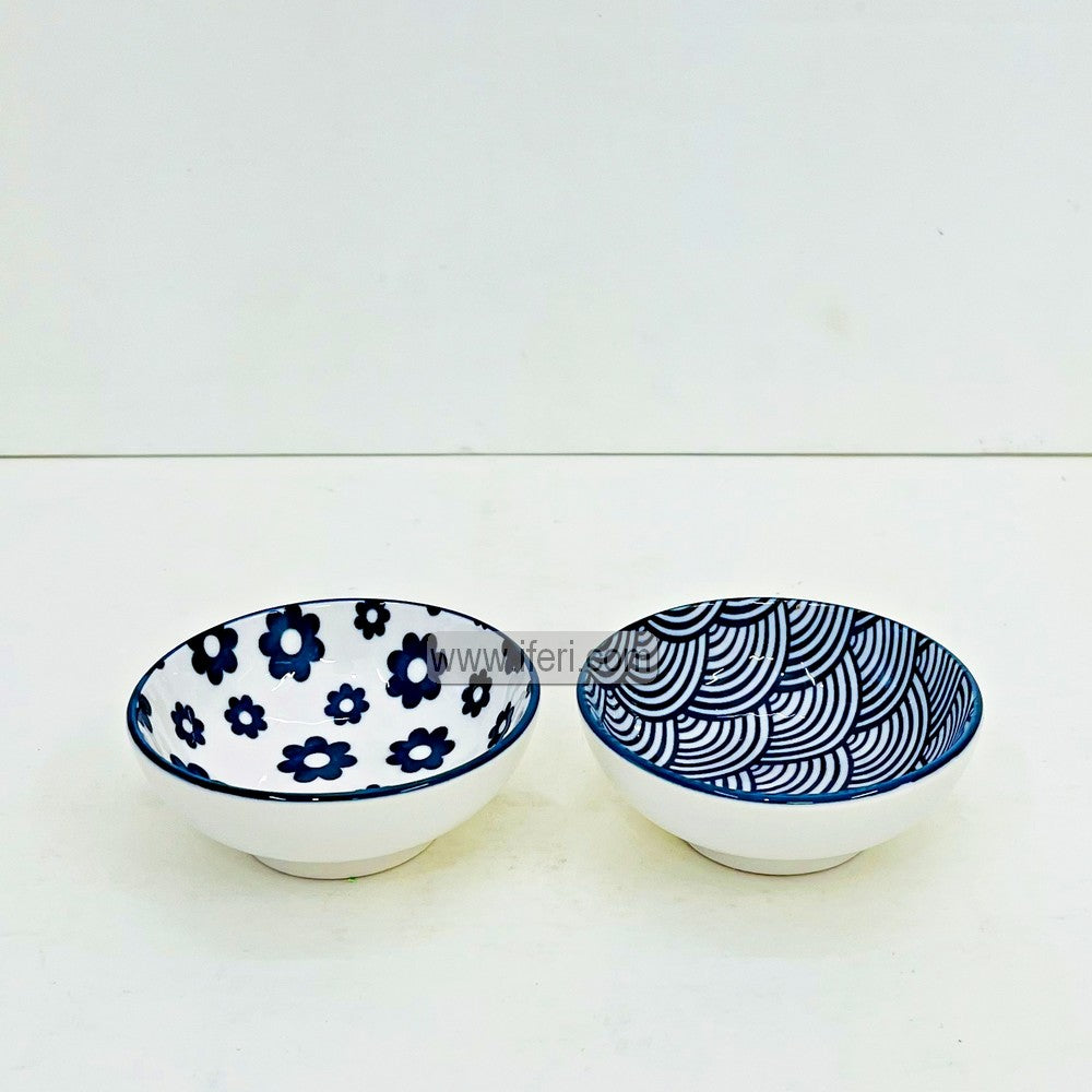 2 Pcs Ceramic Sauce Bowl Set EB21554