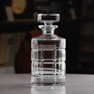 8.5 Inch Heavy Crystal Glass Decanter CK1555