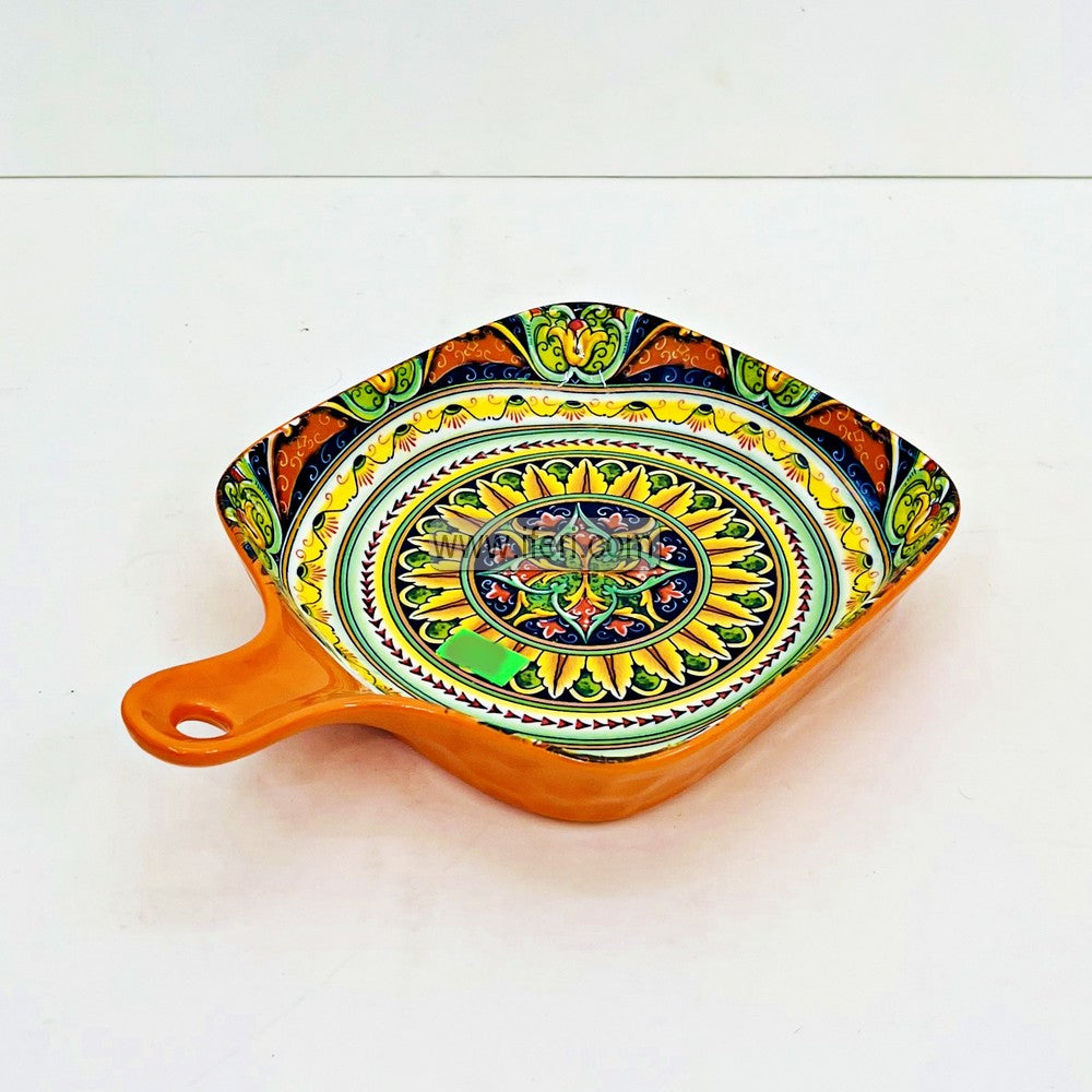 8.8 Inch Ceramic Serving Tray, Dish EB21568-1