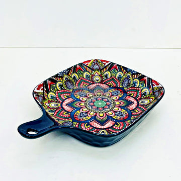 8.8 Inch Ceramic Serving Tray, Dish EB21568