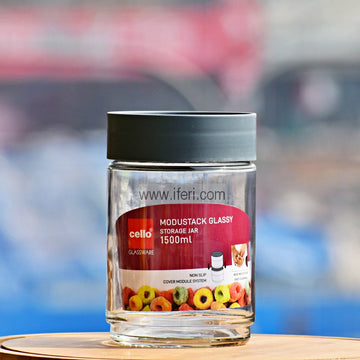 1500ml Airtight Glass Cookie Jar / Spice Jar ALP1828