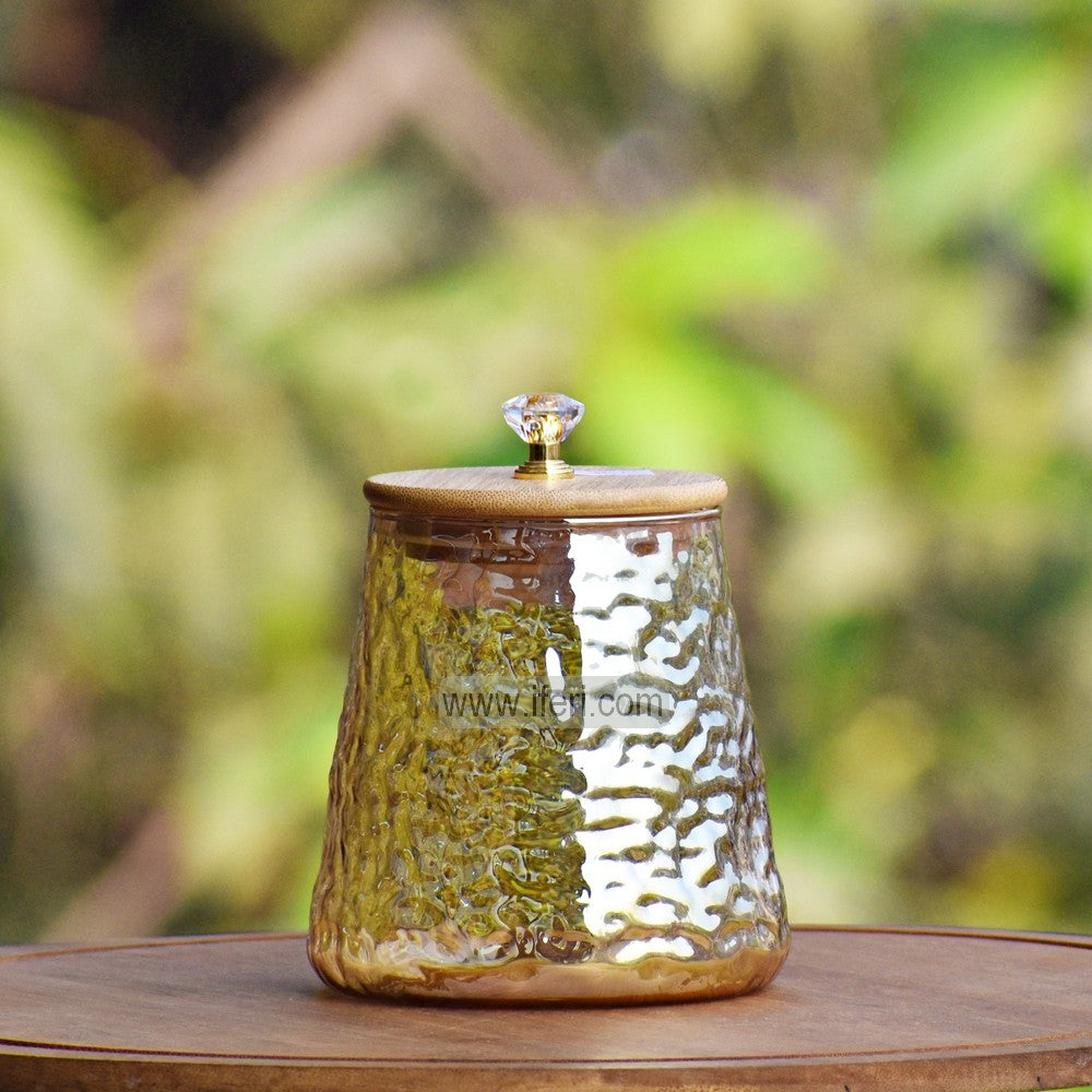 4.8 Inch Airtight Glass Cookie Jar / Spice Jar TB1571